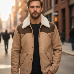 John Dutton Yellowstone Jacket | Brown Cowhide Coat
