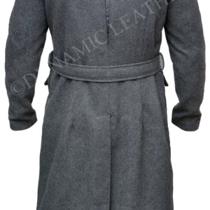 Captain Jack Harkness Grey Wool Fabric Fashion Cabin