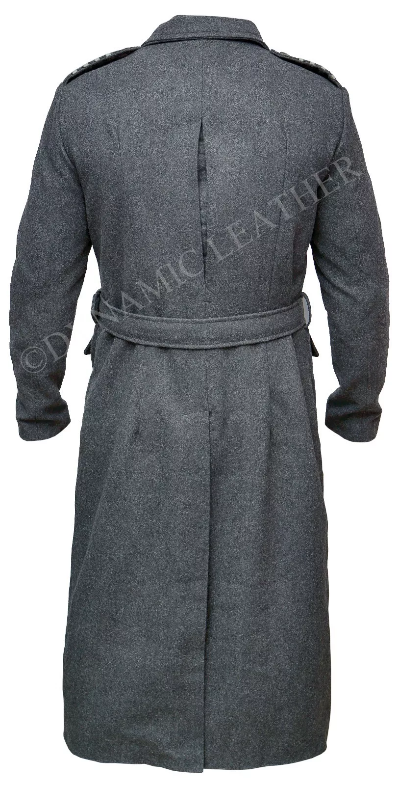 Captain Jack Harkness Grey Wool Fabric Fashion Cabin - Image 2