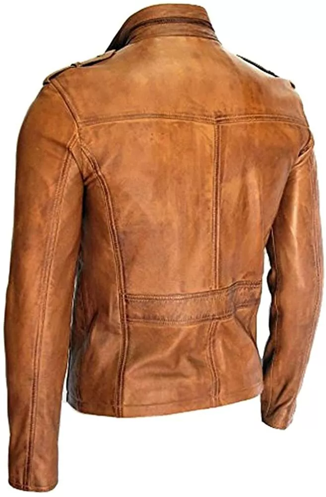 Classyak Men's Fashion Real Cowhide Jacket - Image 3