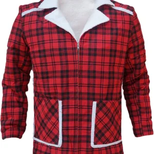 Deadpool Vanessa and Wade Wilson Shearling Jacket