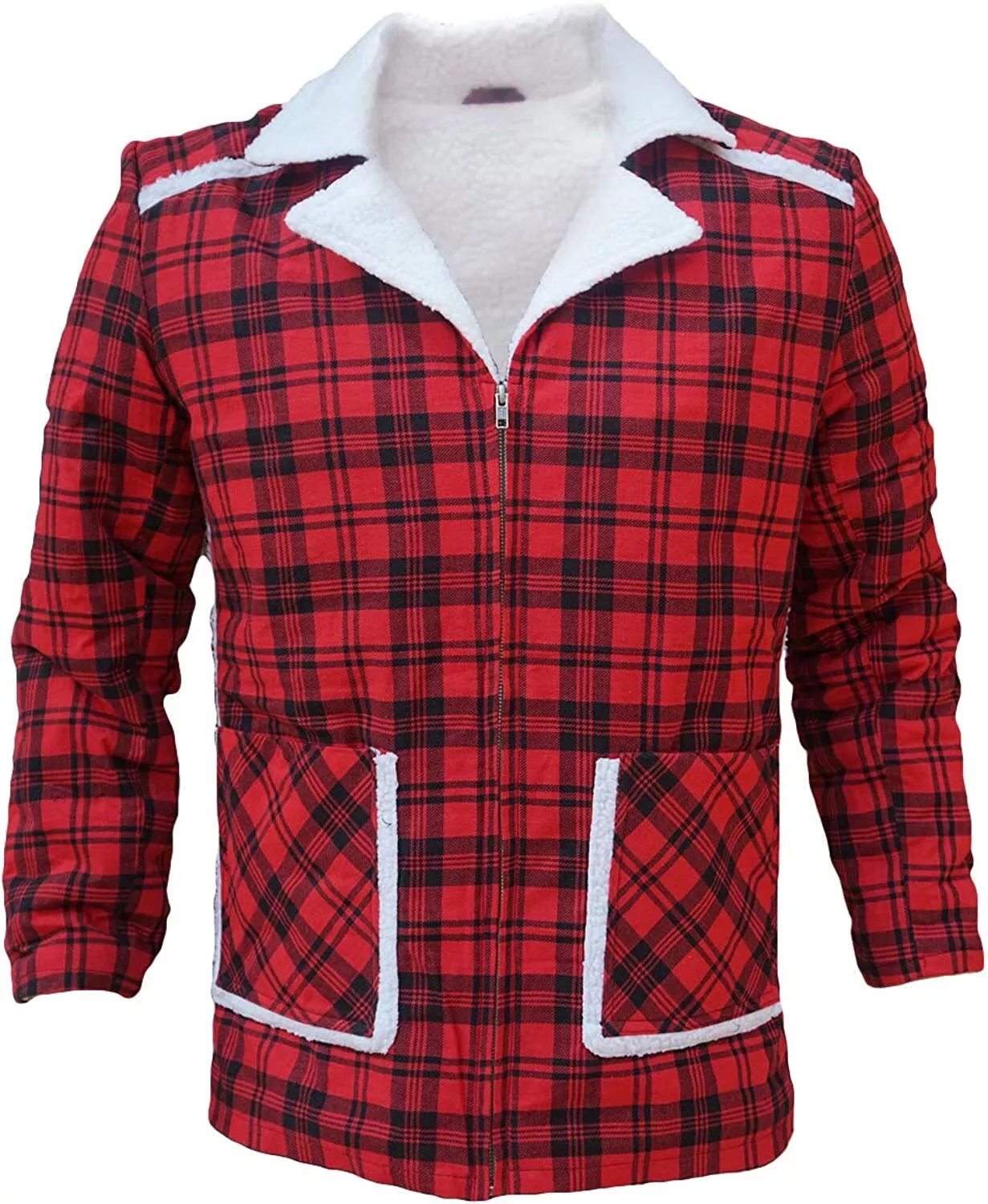 Deadpool Vanessa and Wade Wilson Shearling Jacket