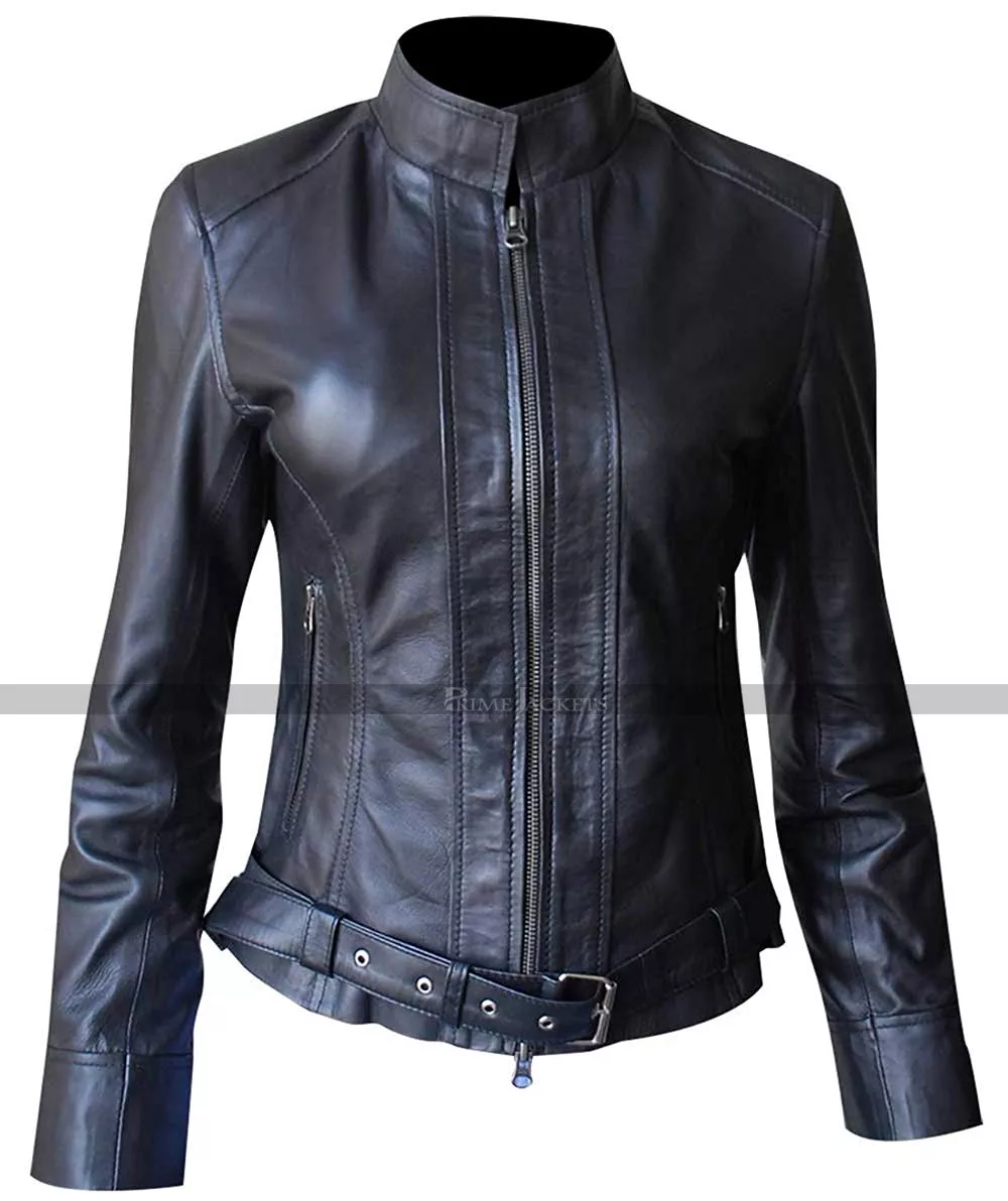 Gemma Teller Morrow Black Cowhide Sons of Anarchy Jacket