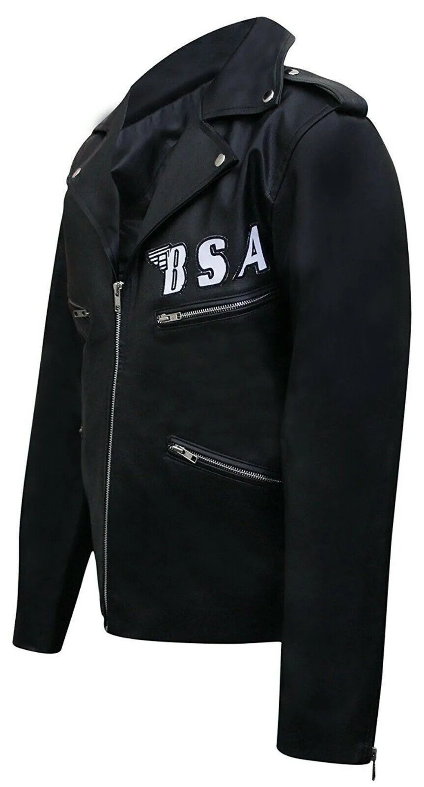 George Michael BSA Faith Rockers Revenge Cowhide Jacket - Image 2