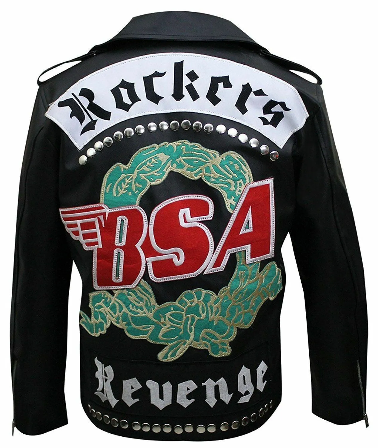 George Michael BSA Faith Rockers Revenge Cowhide Jacket - Image 3
