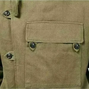 Men Vintage Swedish Army Military Tank Motorcycle Winter Warm WW2 Cotton Jacket