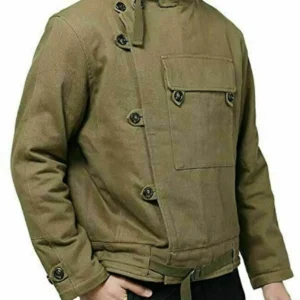 Men Vintage Swedish Army Military Tank Motorcycle Winter Warm WW2 Cotton Jacket