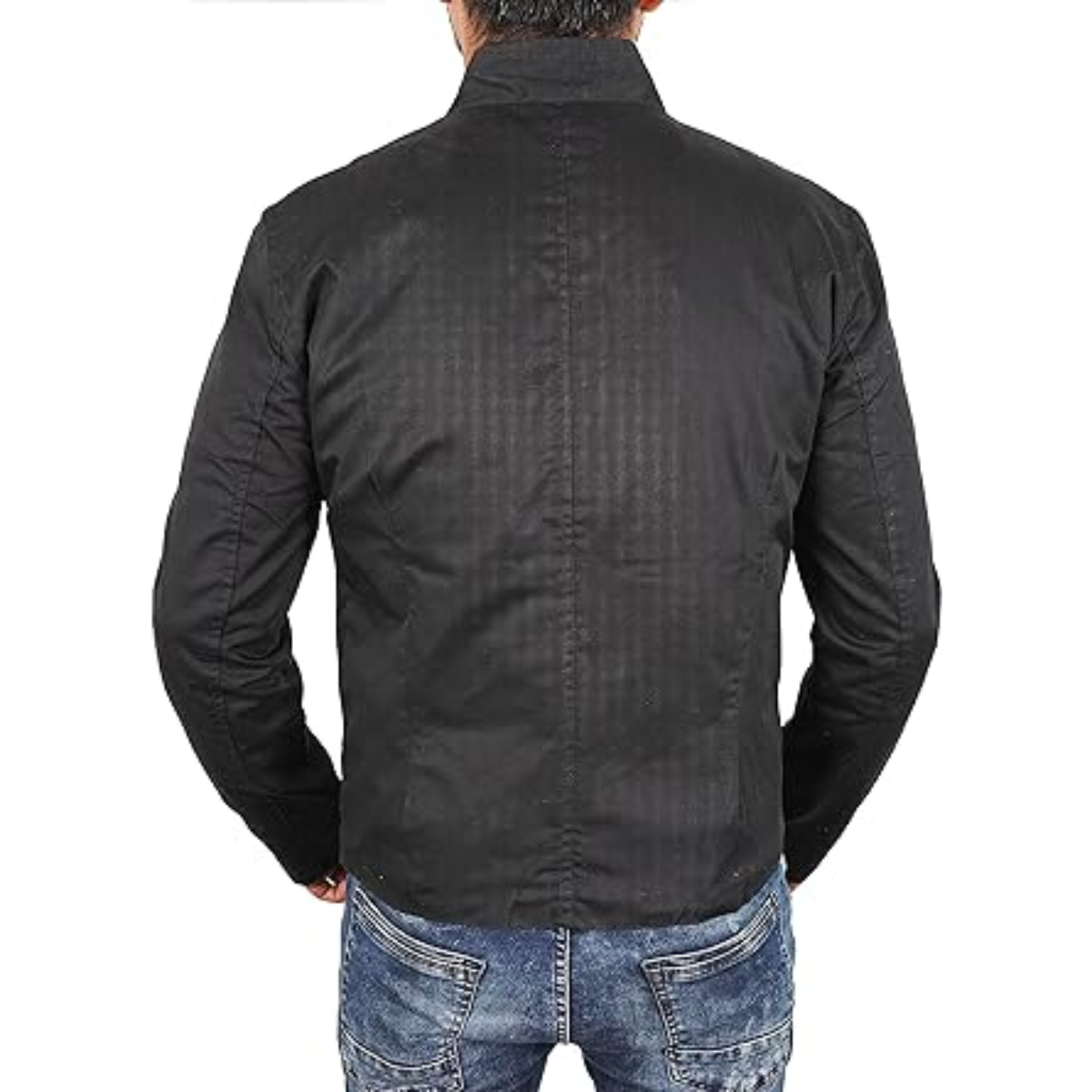 Men's Luke Skywalker Cosplay Costume Mark Return Black Cotton Jacket - Image 5