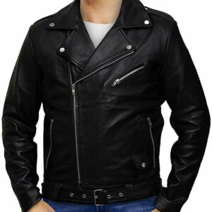 Mens Riverdale Southside Serpents Faux Cowhide Biker Club Jughead Jones Jacket