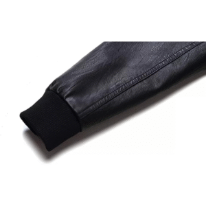 New Winter Men's Cowhide Hooded Fleece Coat Windbreaker