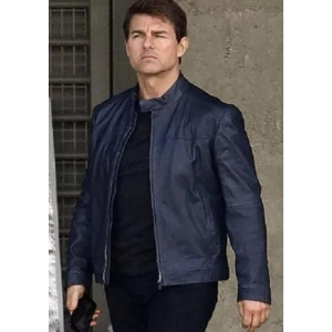 Tom Cruise Mission Impossible 6 Ethan Hunt Cowhide Jacket